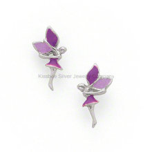 925 Sterling Silver Angel Jewellery Enamel Jewelry Set